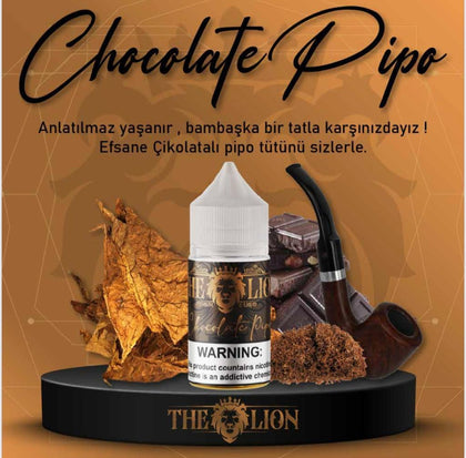 The Lion - 30 ml - Chocolate Pipo - Dijital Sigara