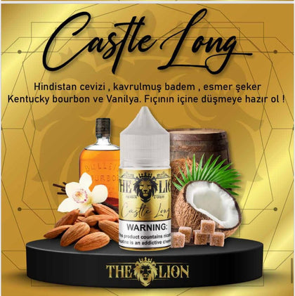 The Lion - 30 ml Castle Long - Dijital Sigara